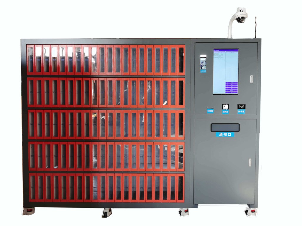 Multi-Compartment RFID Smart Book Cabinet - TagReader RFID product