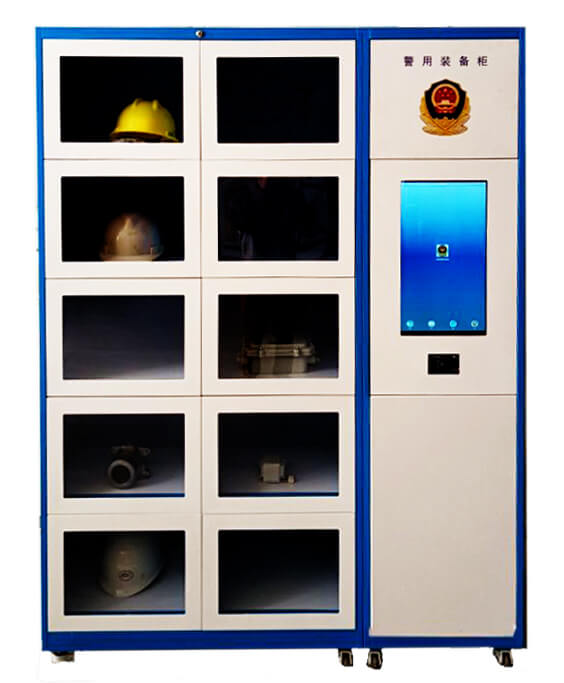 RFID Smart Public-Safety Equipment Cabinet - TagReader RFID product