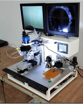 TG-320 RFID Tag Bonding & Prototyping Machine - TagReader RFID product